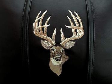 Deer Head-Whitetail Logo Panel (Logo Panel Size: 24" Panel for Xpression Gaming Chair Only)